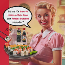 Laden und Abspielen von Videos im Galerie-Viewer, Kikkoman Sojasauce oder Kikkoman Sushi Sauce?
